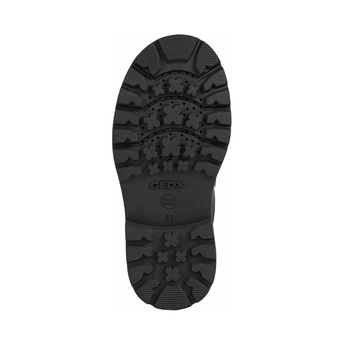 Geox Shaylax Leather Junior Black Shoes