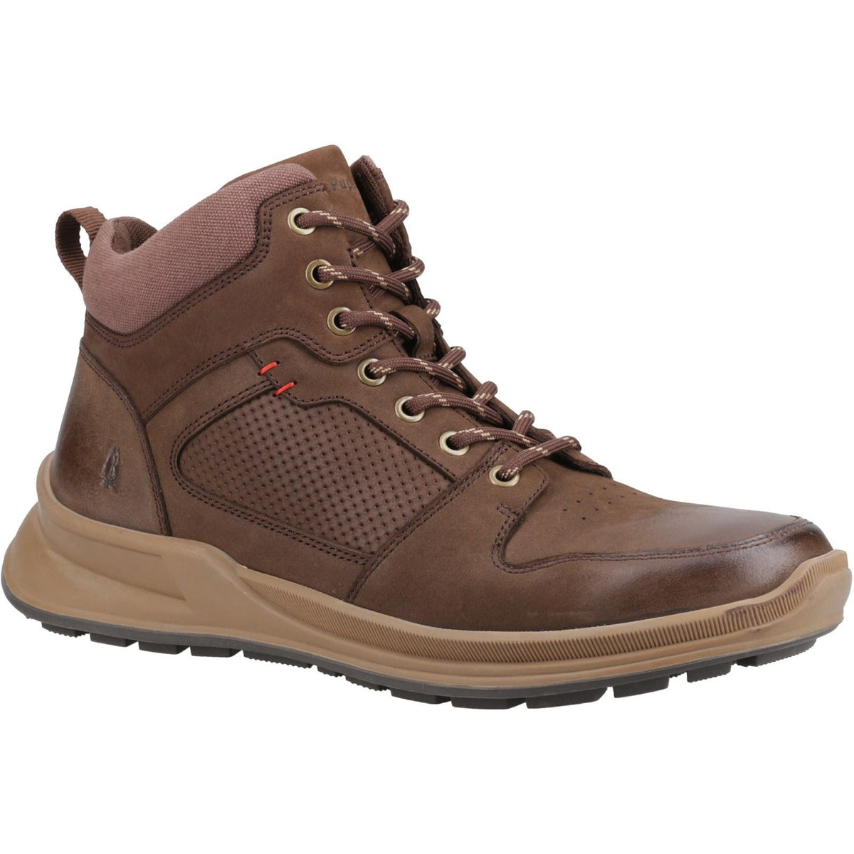 Hush Puppies Arnie Leather Men's Brown Boots