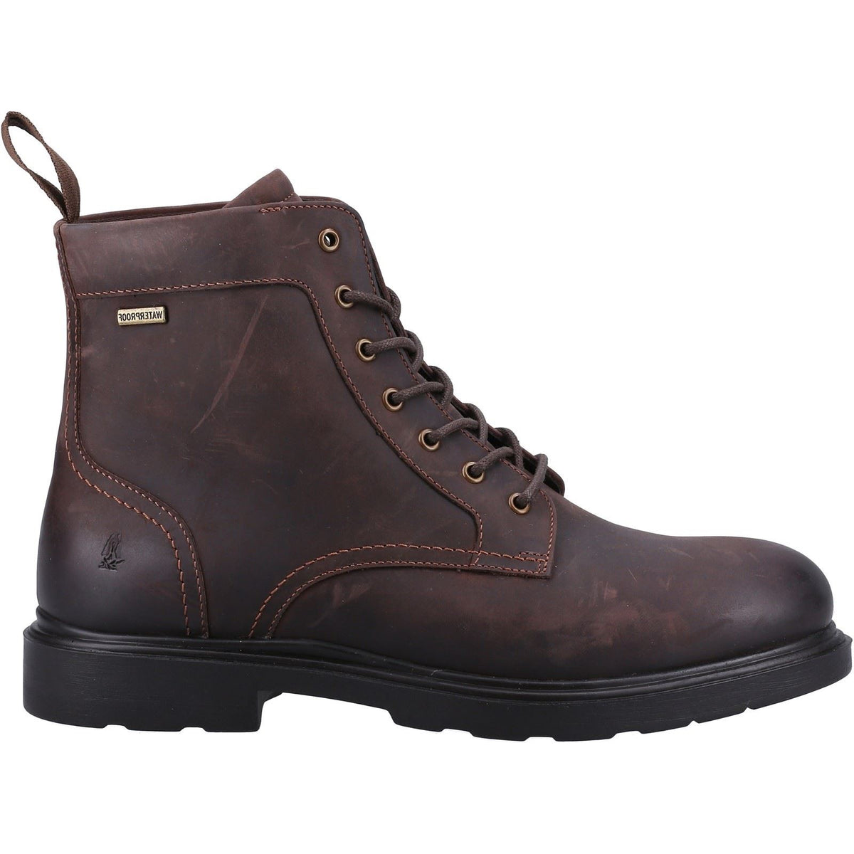 Hush Puppies Porter Leather Men's Brown Boots