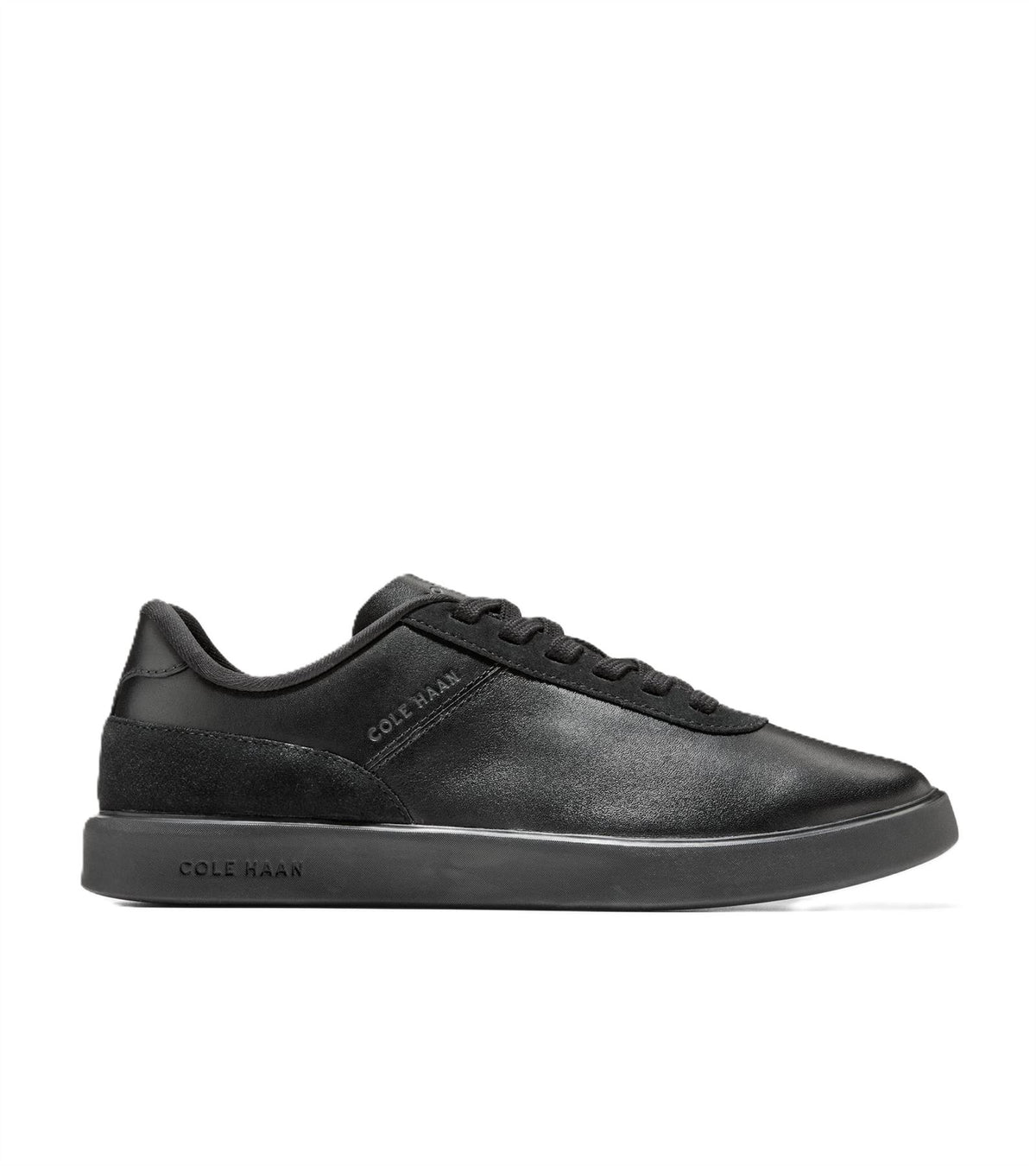 Cole Haan Grand Crosscourt Packaway Leather Men's Black Trainers