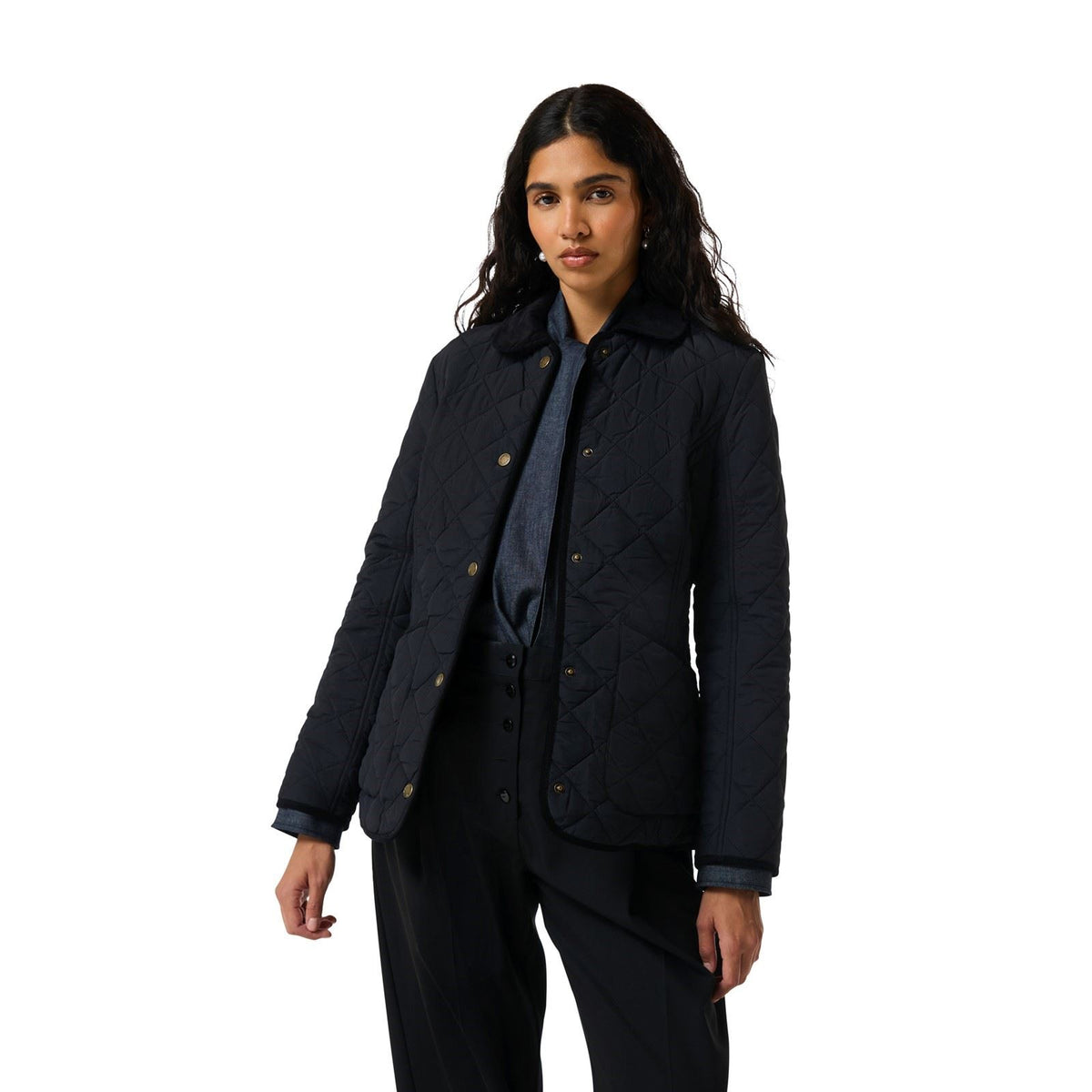 Hunter Originals Quilted Jacket Women's Black Quilted Jackets