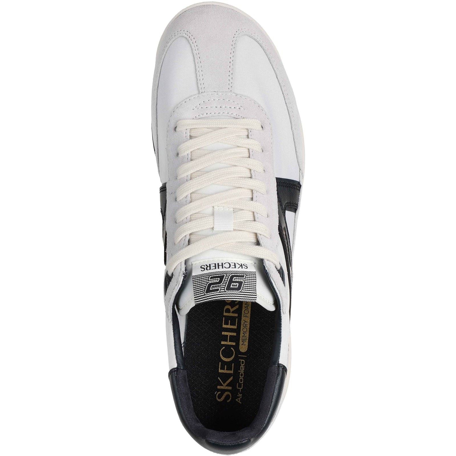 Skechers SKX 92 Spective Leather Men's White/Black Trainers