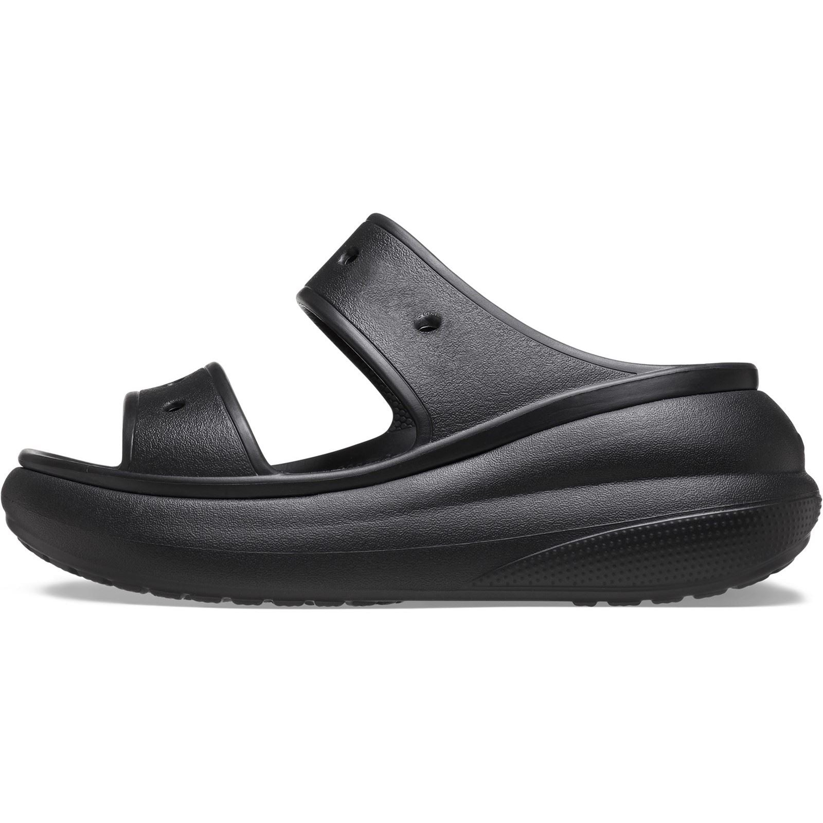 Crocs Classic Crush Synthetic Women's Black Sandals