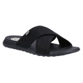 HEYDUDE Christi Slide Distressed Synthetic Women's Black Sandals