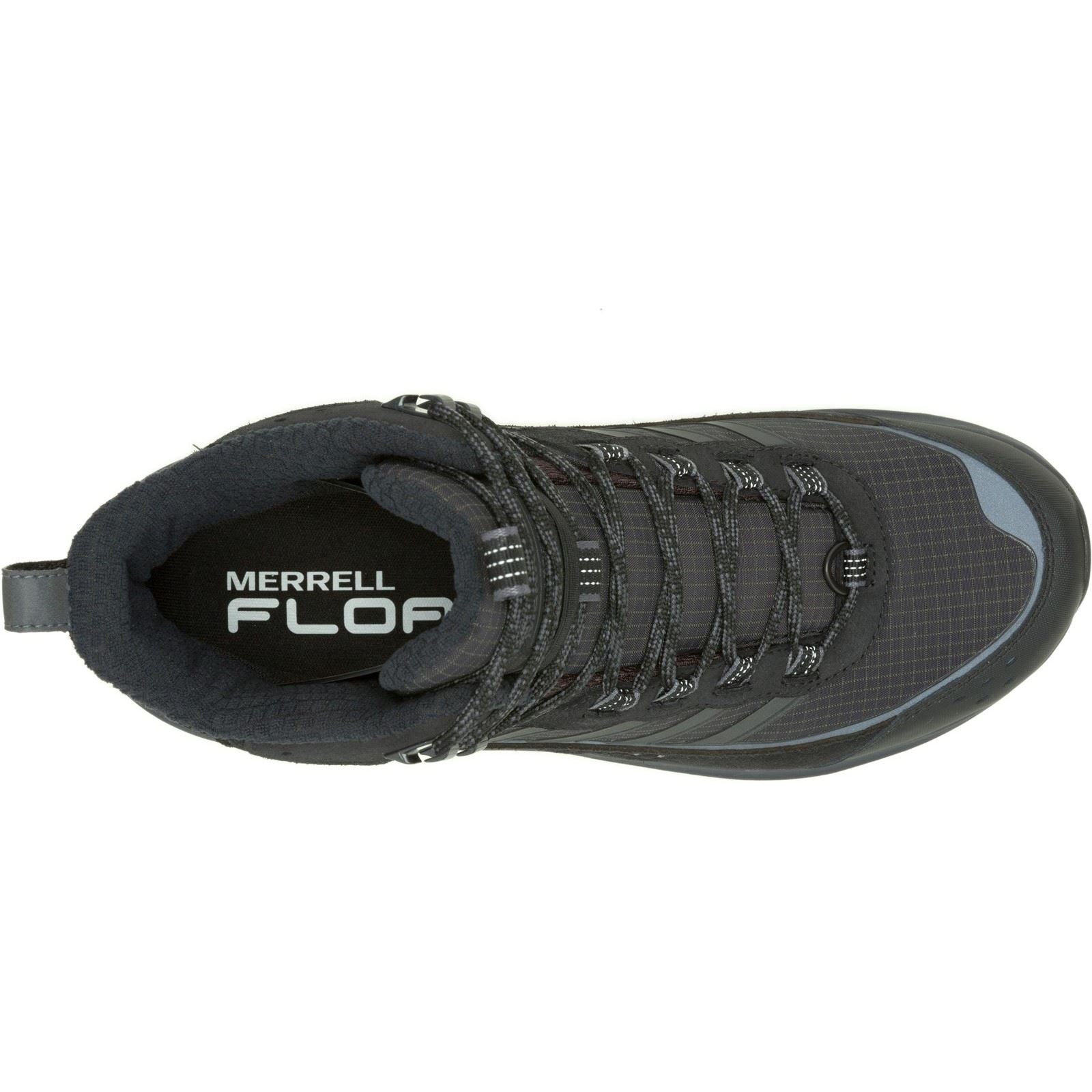 Merrell Moab Speed 2 Thermo Mid Suede Men's Triple Black Hiking Boots