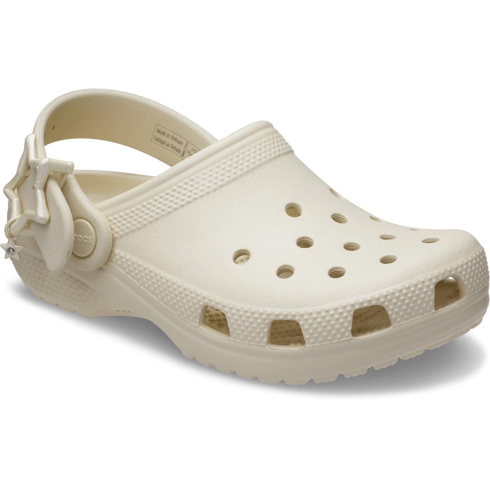 Crocs Classic Star Buckle EVA Girl's Frappé Clogs