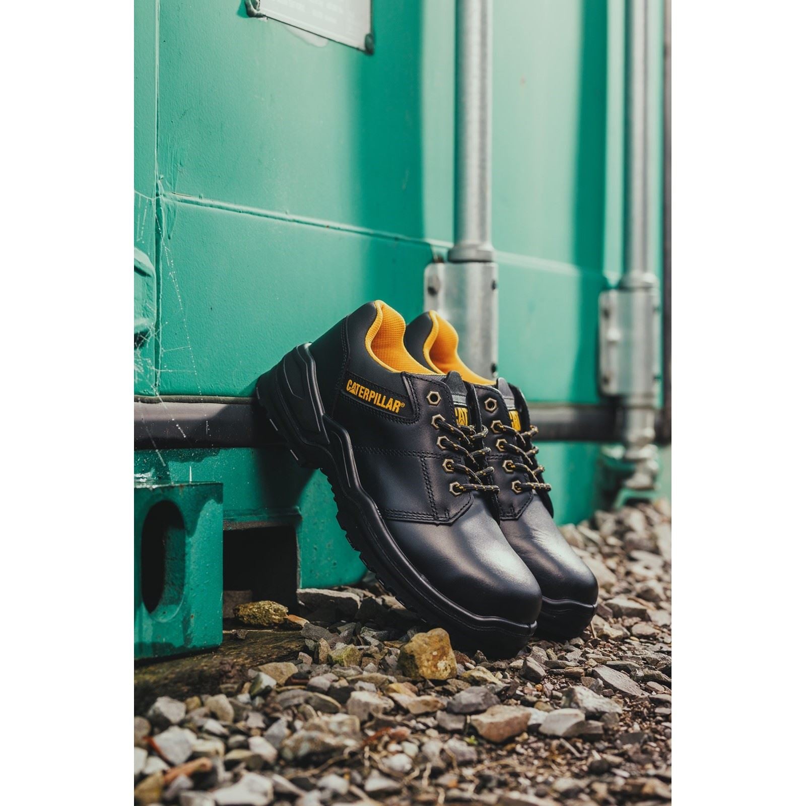 Caterpillar Striver Low S3 Leather Black Safety Shoes