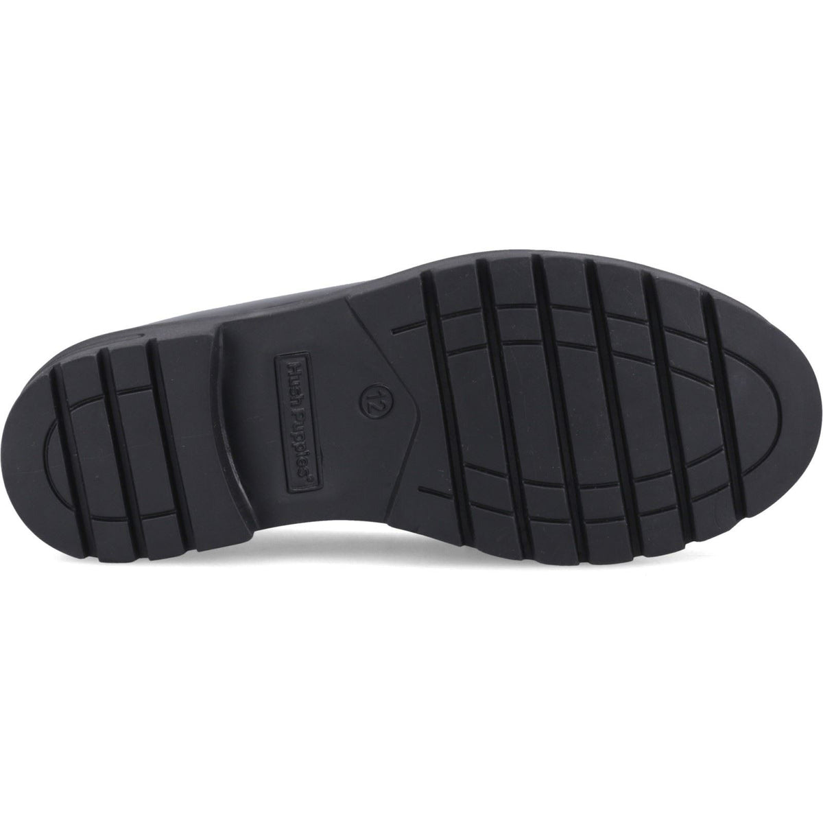 Hush Puppies Hazel Snaffle Leather Black Loafers