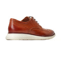 Base London Flight Leather Men's Burnt Tan Brogues Shoes