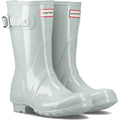 Hunter Original Short Rubber Women's Sea Foam Wellington Boots