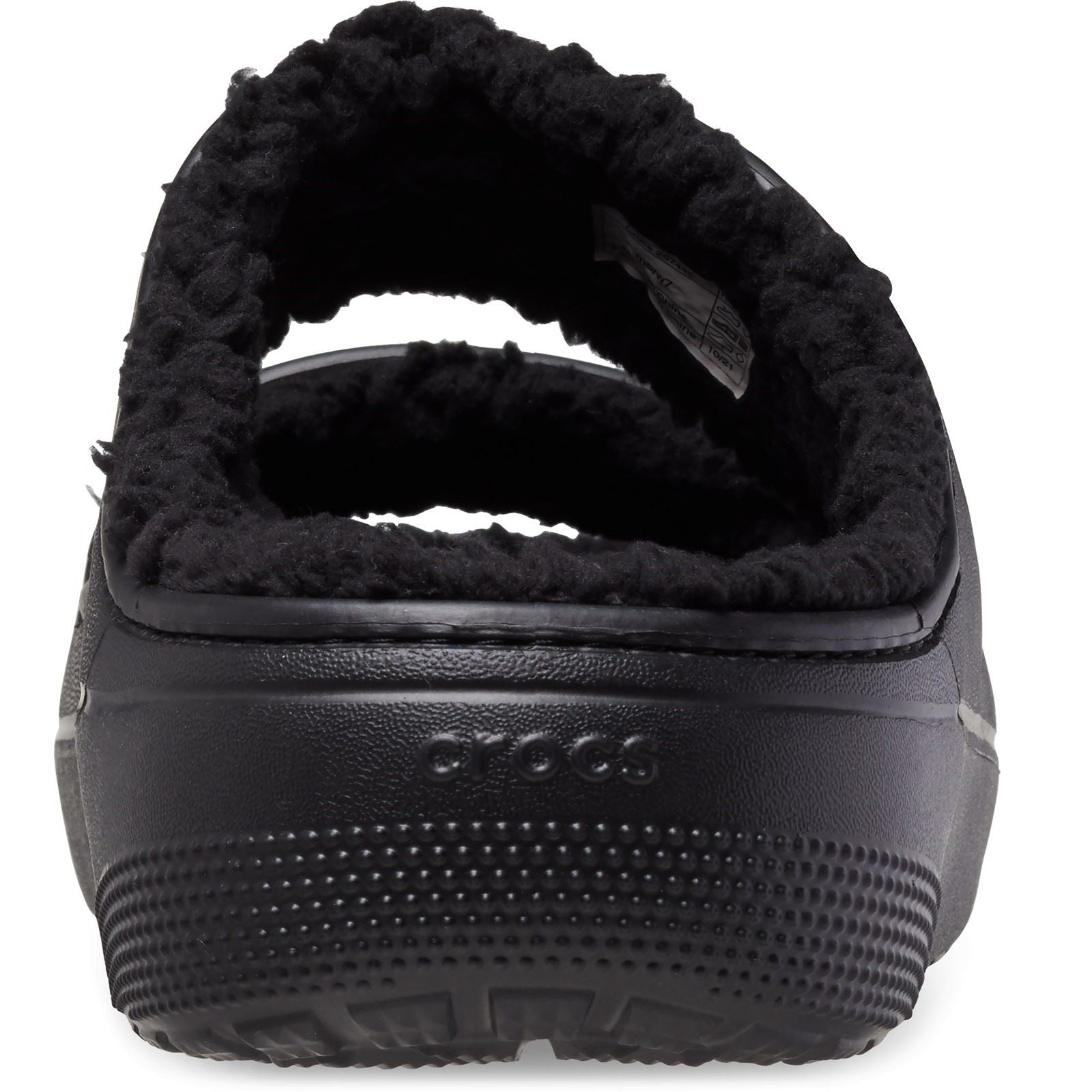 Crocs Classic Cozzzy Synthetic Women's Black Sandals