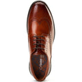 Base London Flight 25 Leather Men's Burnt Tan Brogues Shoes