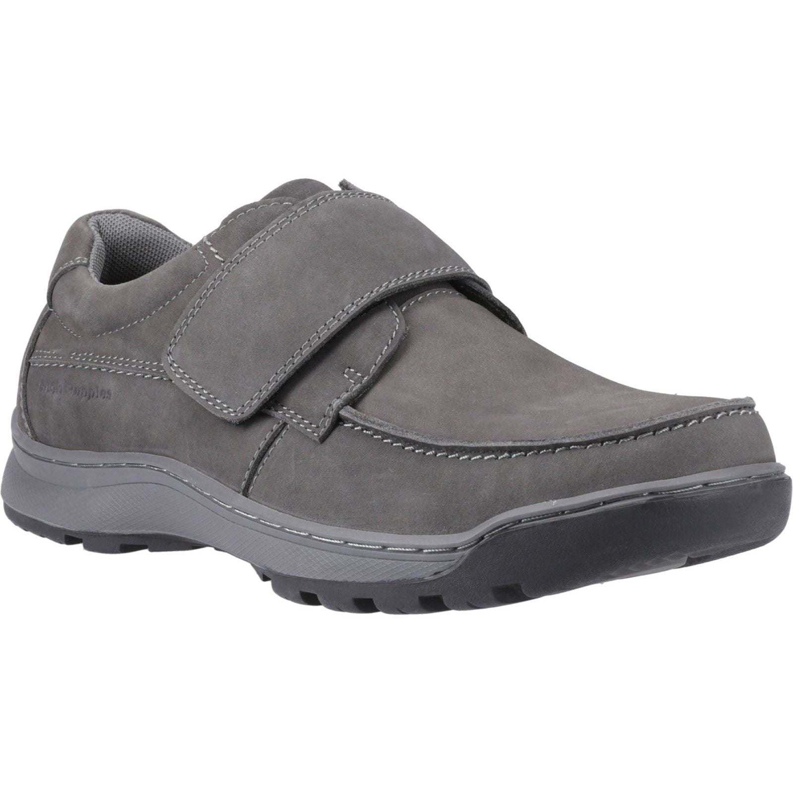 Hush Puppies Casper Leather Men's Grey Nubuck Loafers