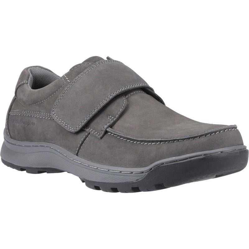 Hush Puppies Casper Leather Men's Grey Nubuck Loafers