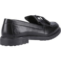 Hush Puppies Verity Kiltie Leather Women's Black Loafers