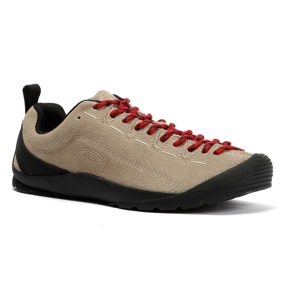 Keen Jasper Suede Men's Silver Mink Trainers