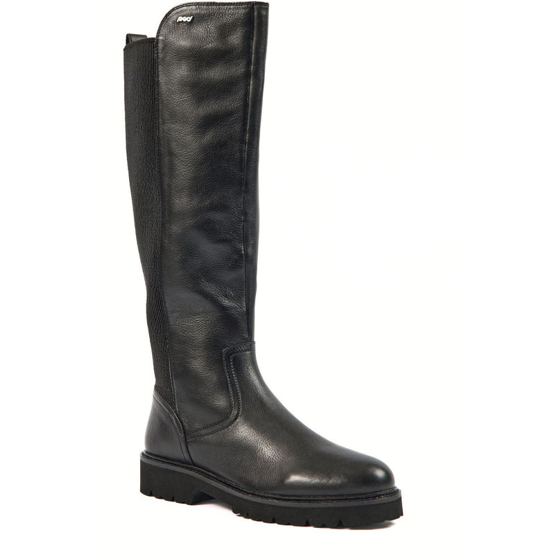 Pod Hannah Leather/Textile Women's Black Boots