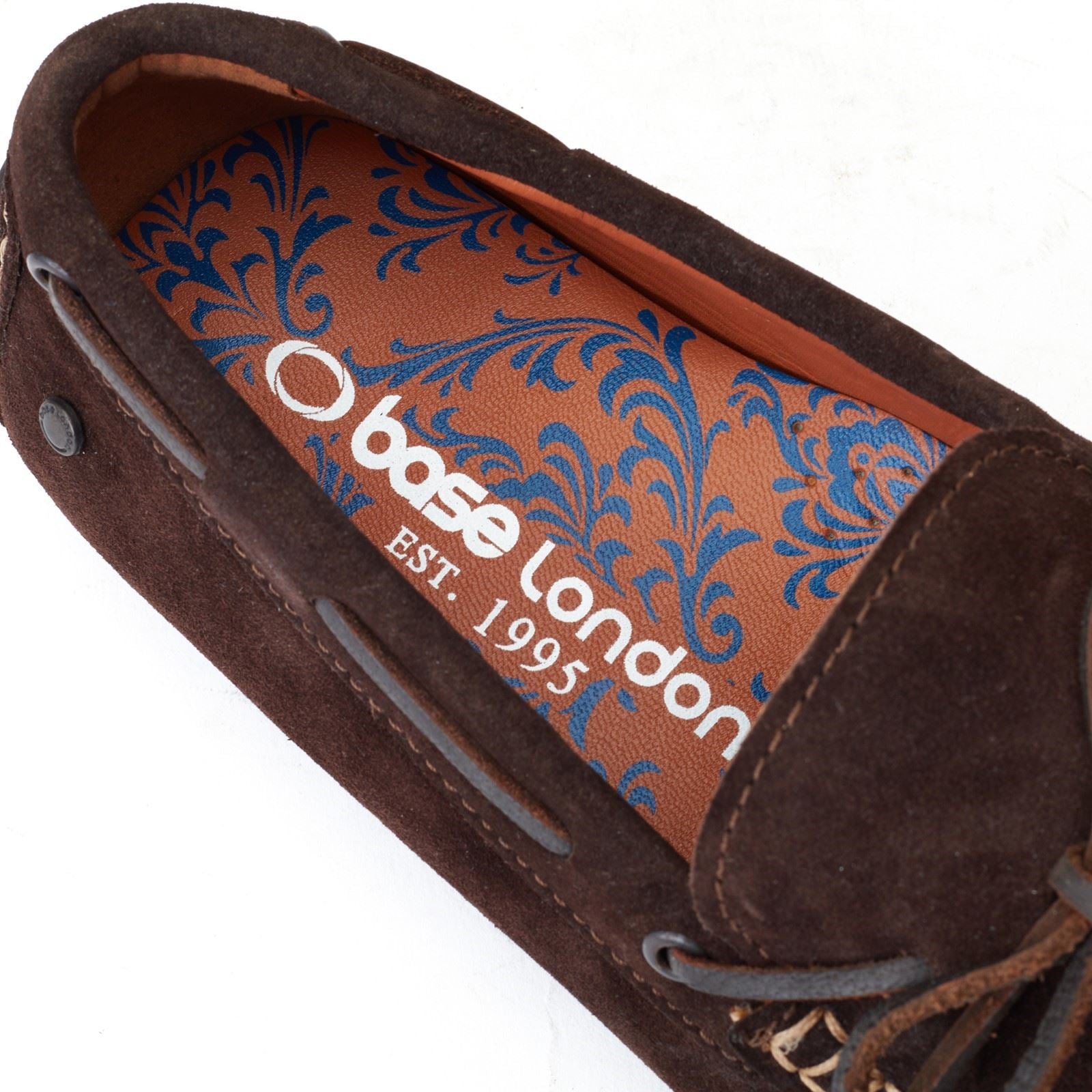Base London Brooks Leather Men's Burnt Brown Standard Loafers