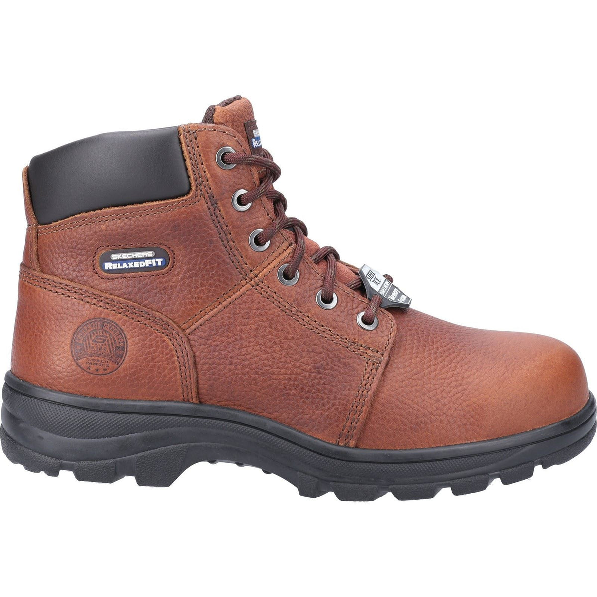 Skechers Workwear Workshire Leather Men's Brown Safety Boots