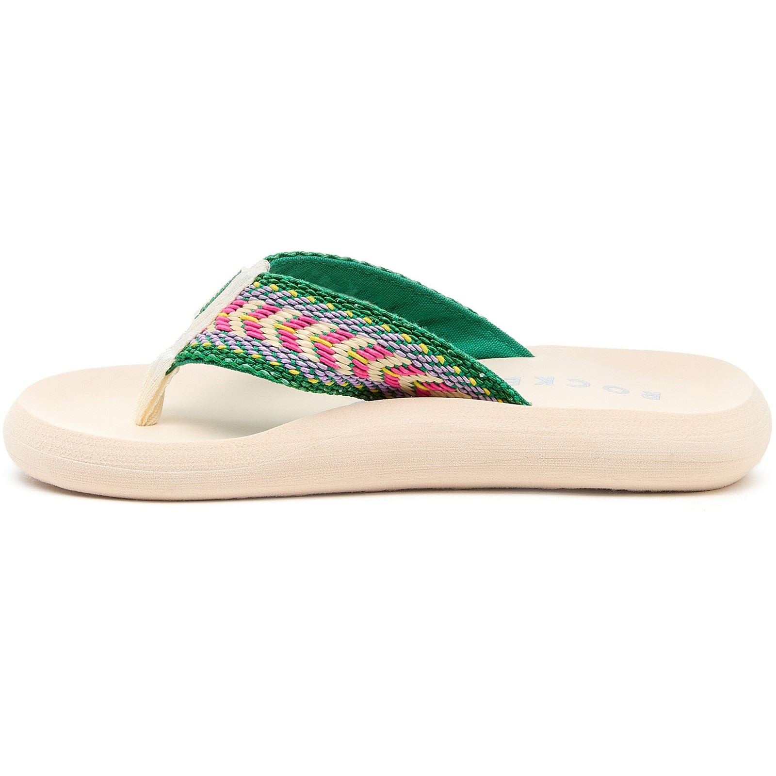Rocket Dog Spotlight Madison Cotton Women's Green/Multi Sandals