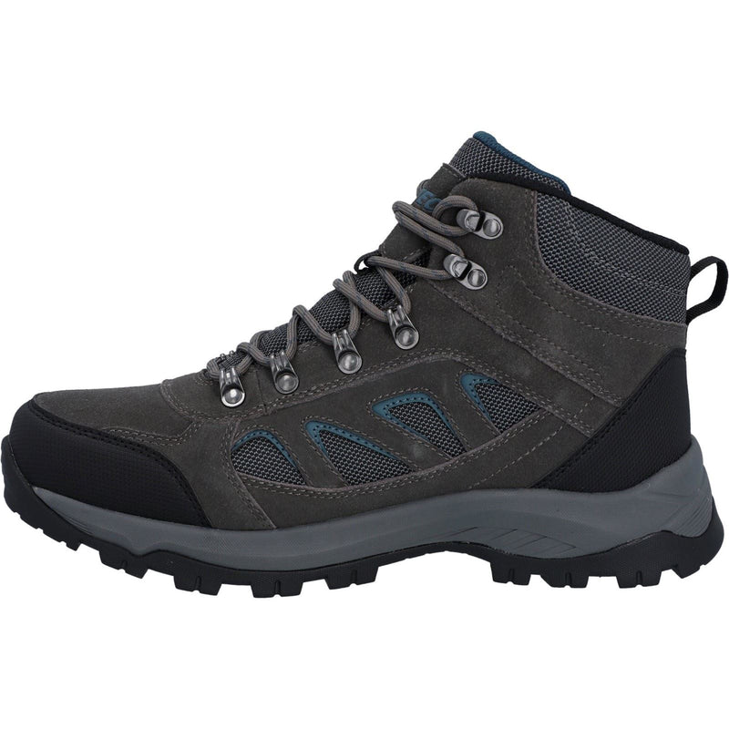 Hi-Tec Bandera Expedition Leather Men's Dark Gull Grey/Harbour Mist Hiking Boots