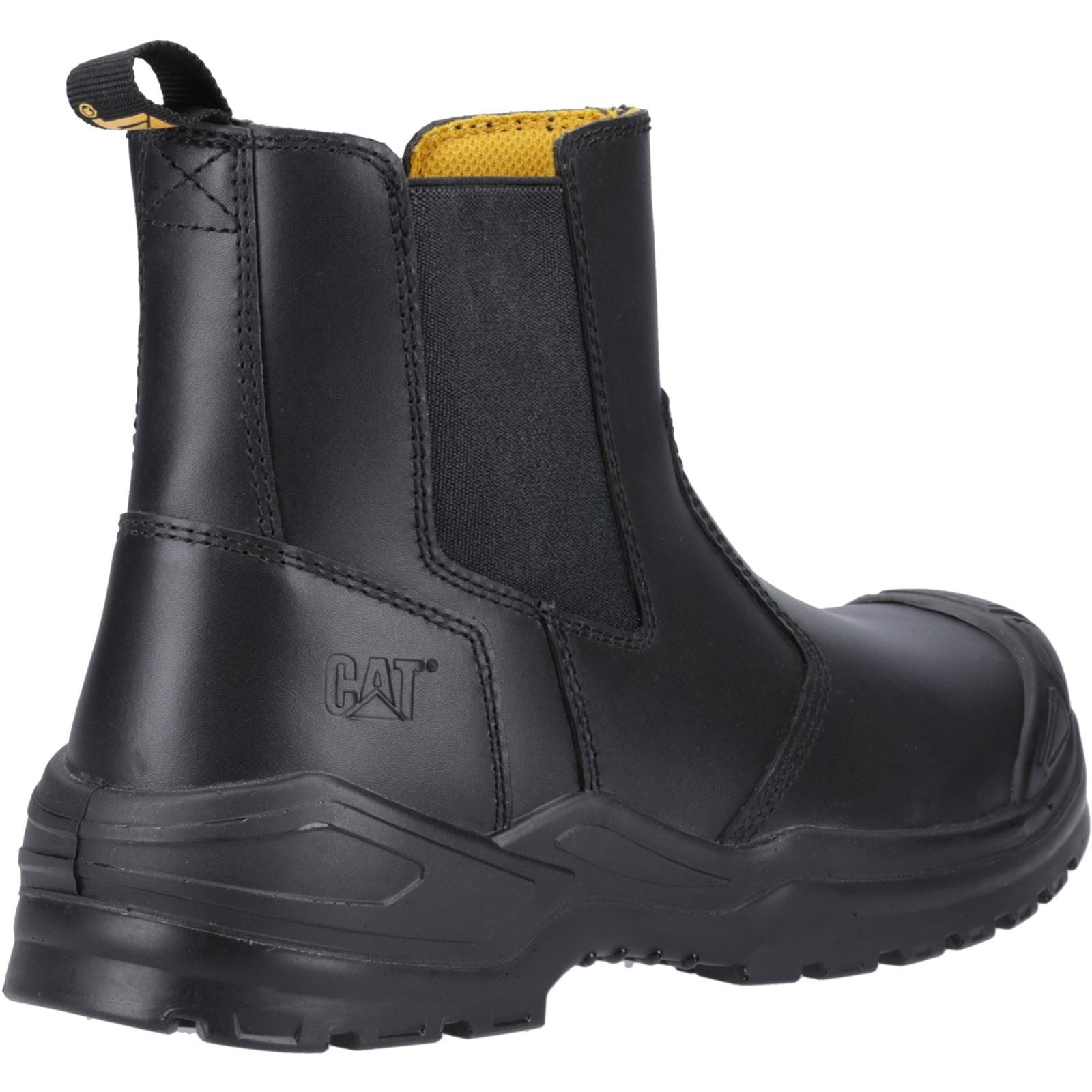 Caterpillar Striver Leather Black Safety Boots