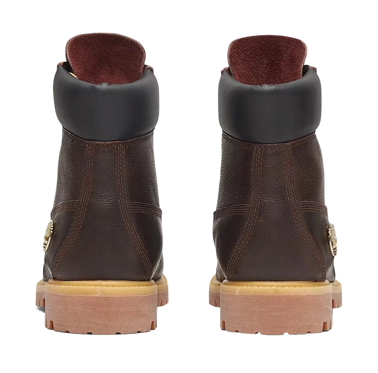 Timberland Premium Espresso 6 Inch Leather Men's Dark Brown/Black Boots