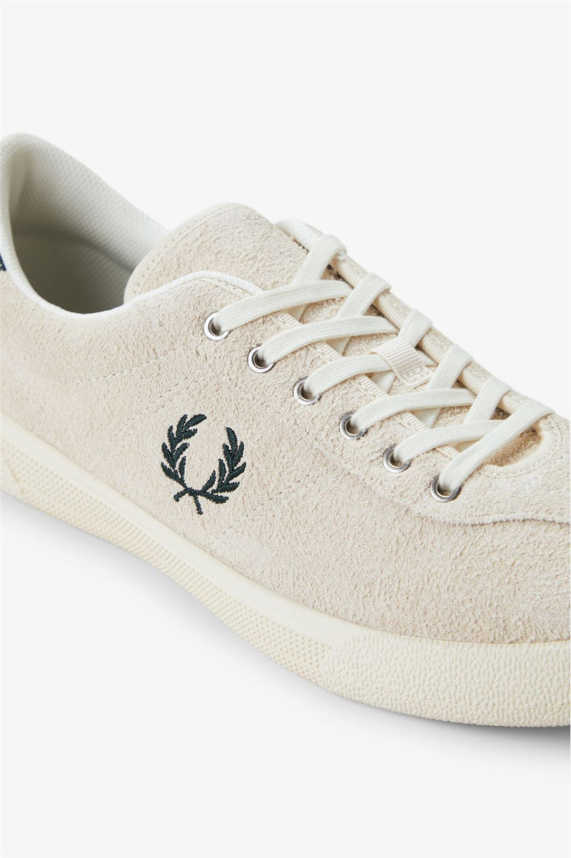 Fred Perry Tennis Shoe Suede Men's Ecru/Grassroot Trainers