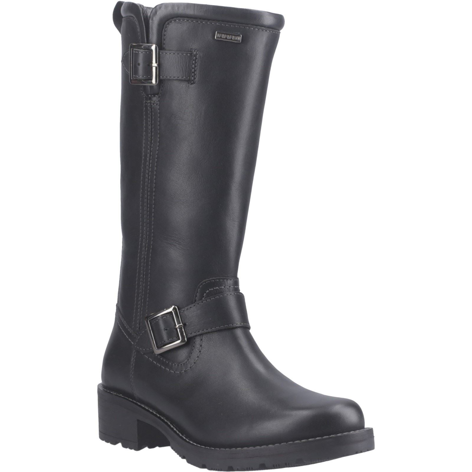 Hunter Skye Tall Boot Leather Women's Black Boots