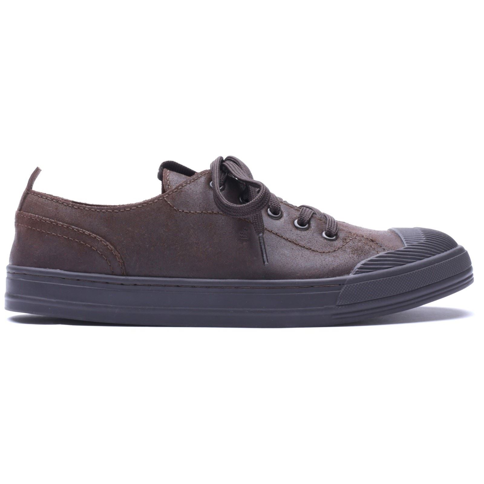 Base London Volt Leather Men's BROWN Lace-Up Shoes