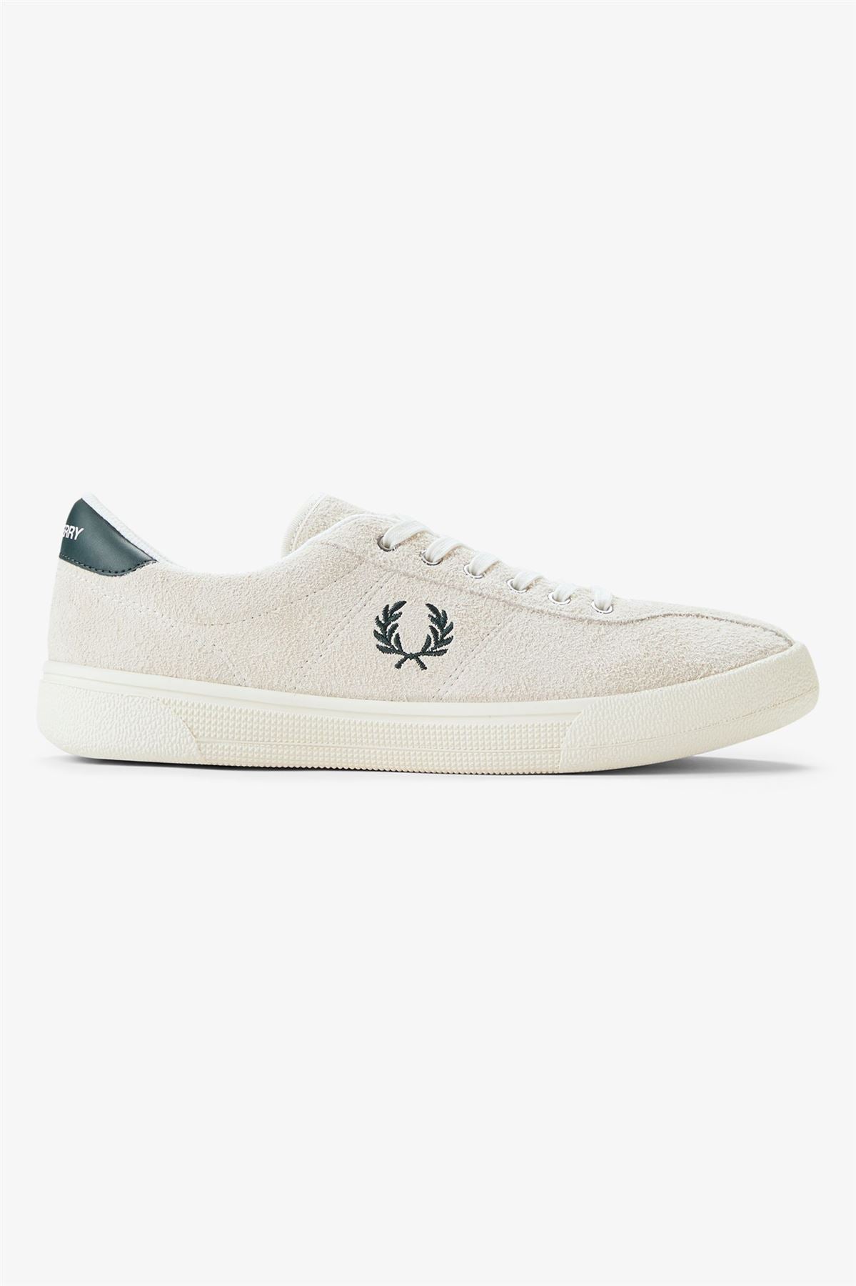 Fred Perry Tennis Shoe Suede Men's Ecru/Grassroot Trainers