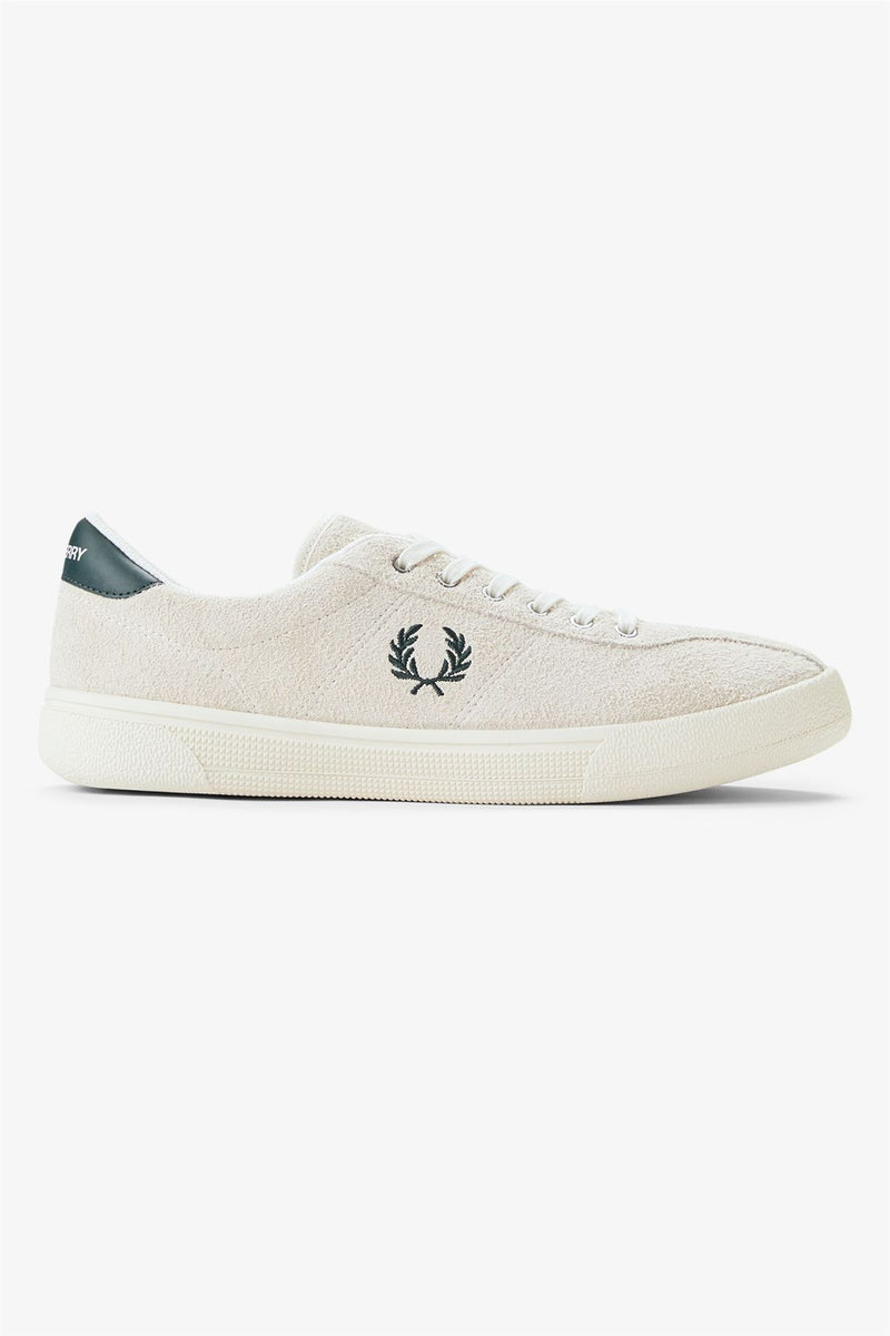 Fred Perry Tennis Shoe Suede Men's Ecru/Grassroot Trainers