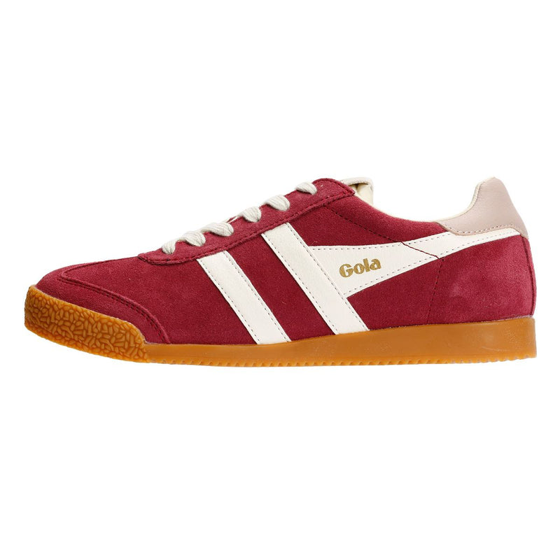 Gola Elan Suede Women's Cerise/Off White/Chalk Pink Trainers