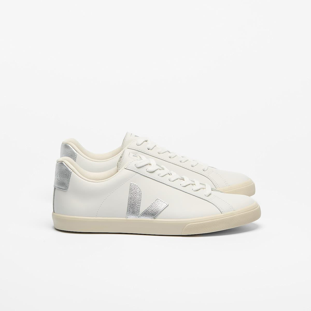 Veja Esplar Leather Women's Extra White/Silver Trainers