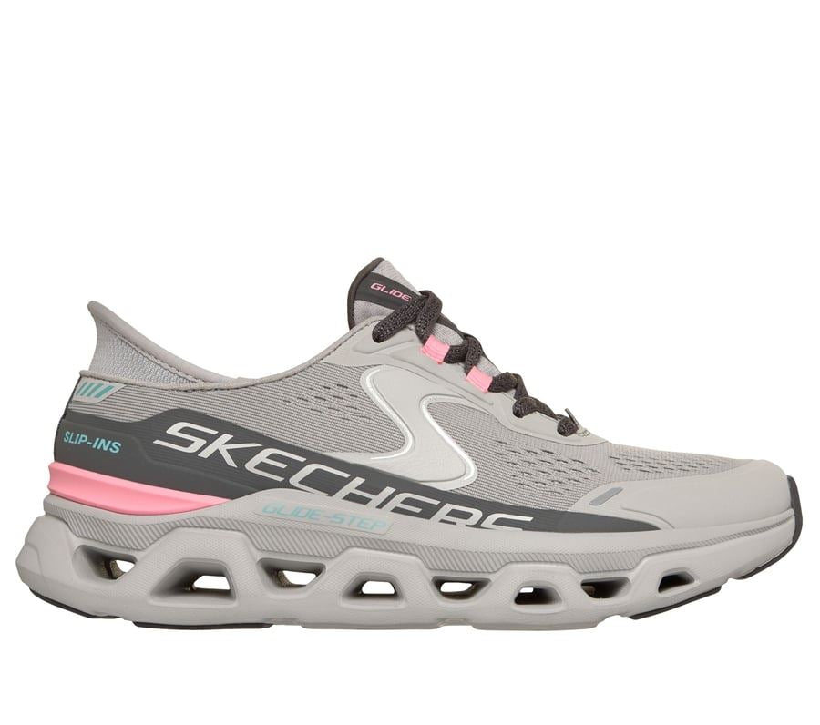 Skechers Slip-Ins Glide Step Altus Mesh Women's Grey Trainers