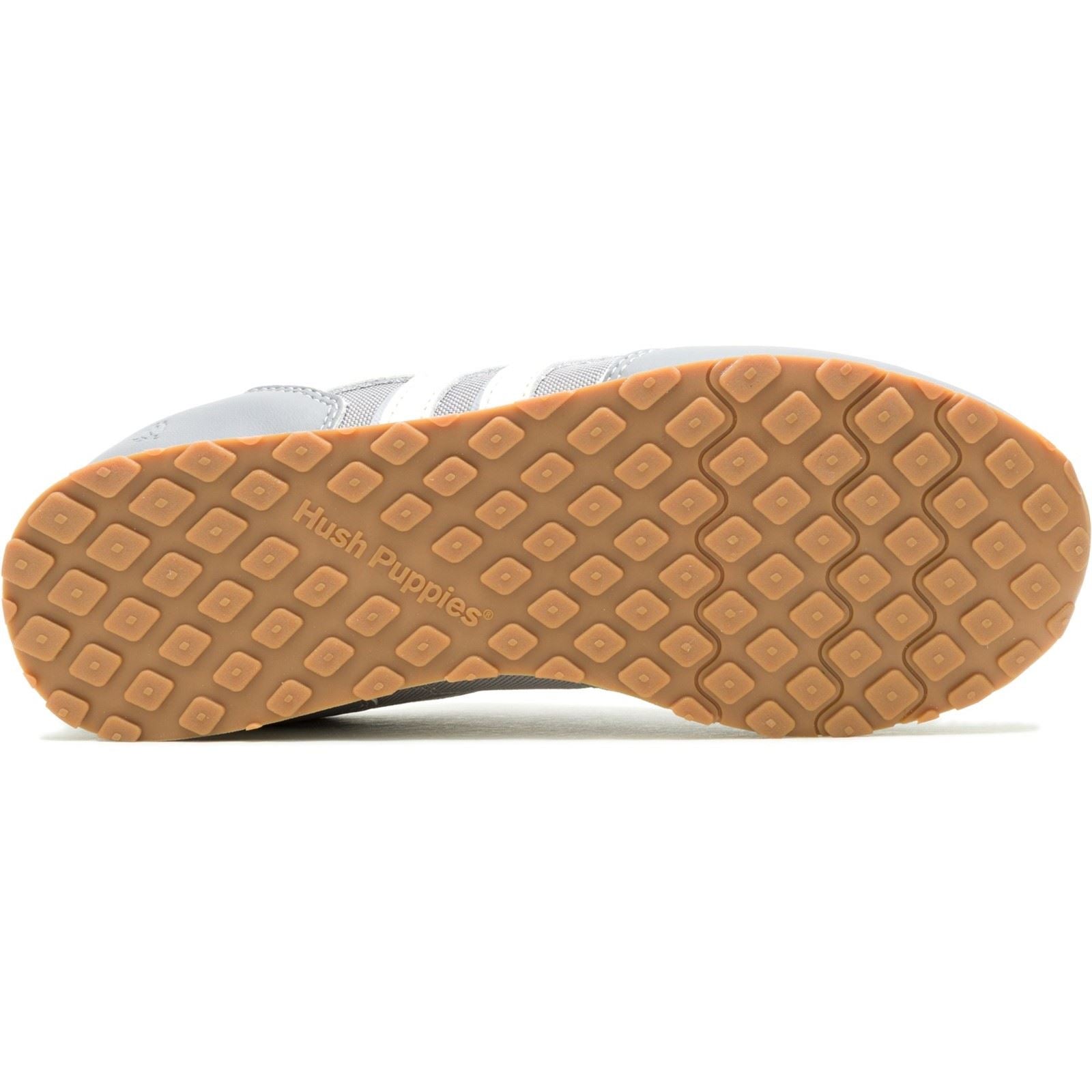 Hush Puppies Seventy8 Leather Women's Grey Trainers
