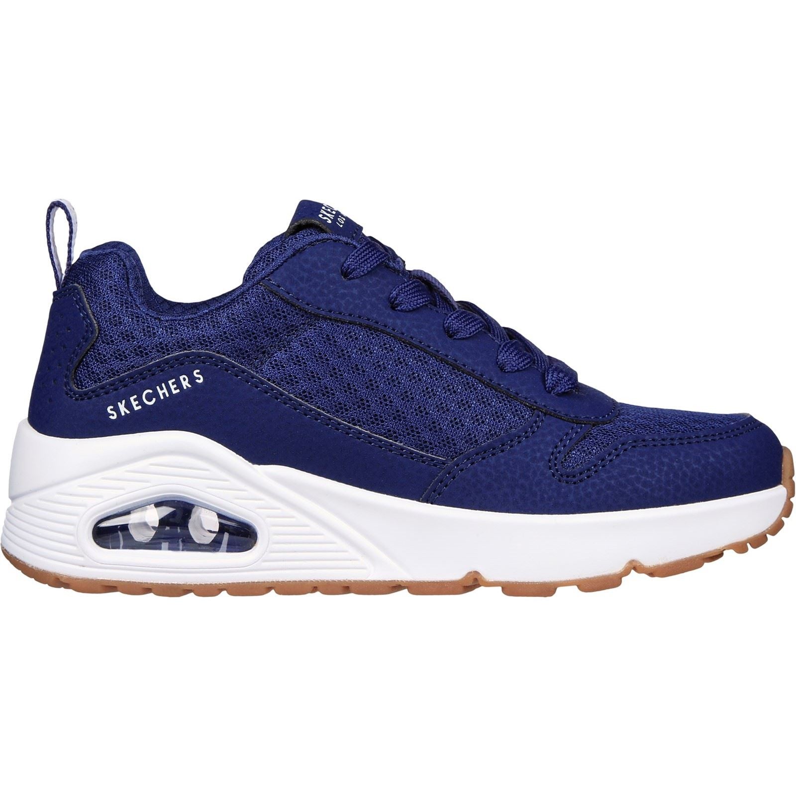 Skechers Uno - Powex Polyurethane Navy Trainers