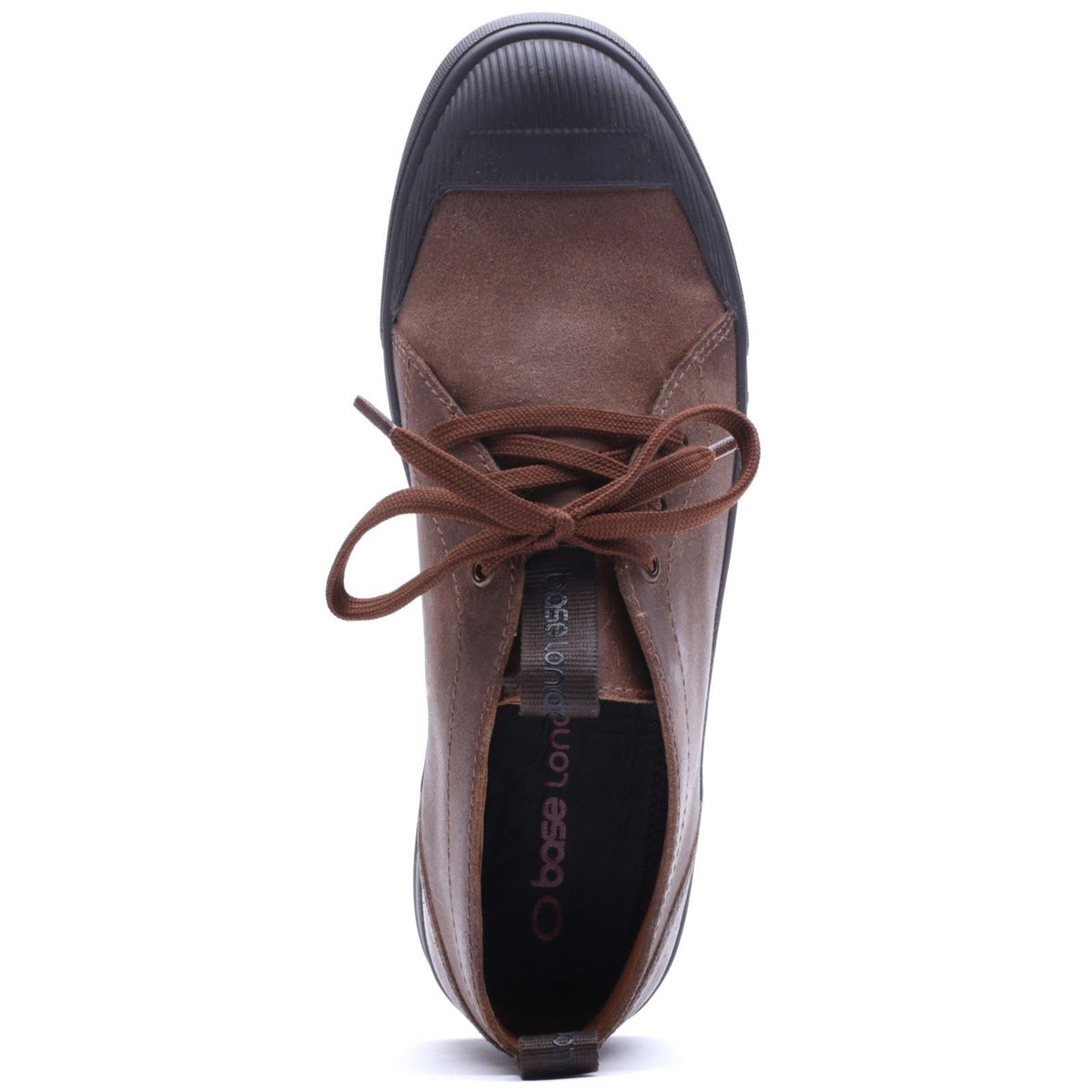 Base London Rise Leather Men's Tan Ankle Boots