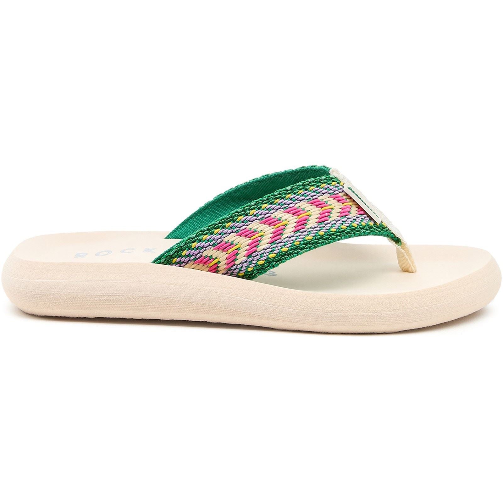 Rocket Dog Spotlight Madison Cotton Women's Green/Multi Sandals