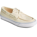Sperry Bahama Ii Synthetic Men's Ivory Lace-Up Shoes