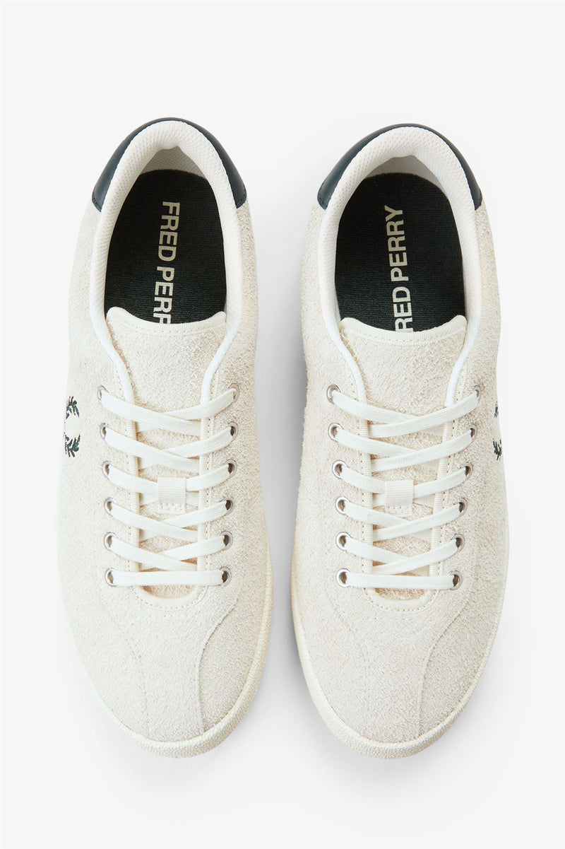 Fred Perry Tennis Shoe Suede Men's Ecru/Grassroot Trainers