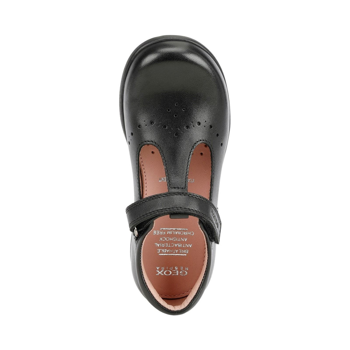 Geox Naimara Leather Black Shoes