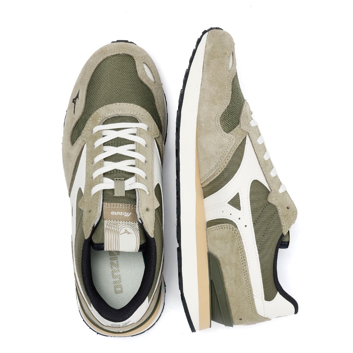 α‬リーノ Mizuno RB87 Four Leaf Clover/Snow White/Elm Trainers