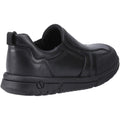 Hush Puppies Sergio Leather Youth Boy's Black Loafers
