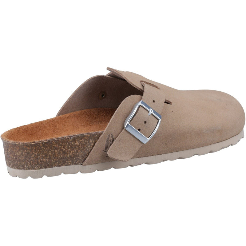Hush Puppies Bailey Suede Women's Taupe Mules