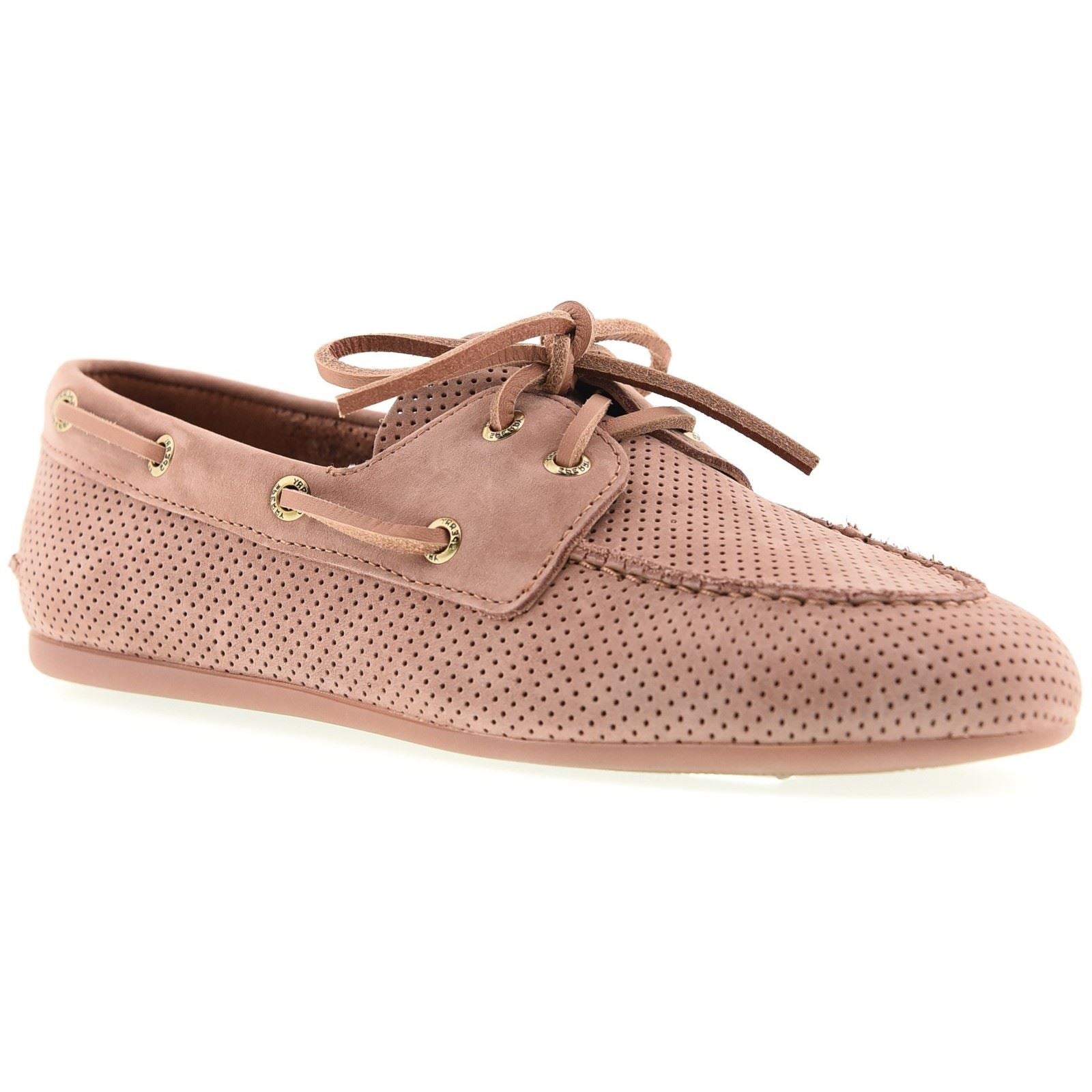 Sperry Slim Boat Shoe Leather Women's Amaretto Boat Shoes