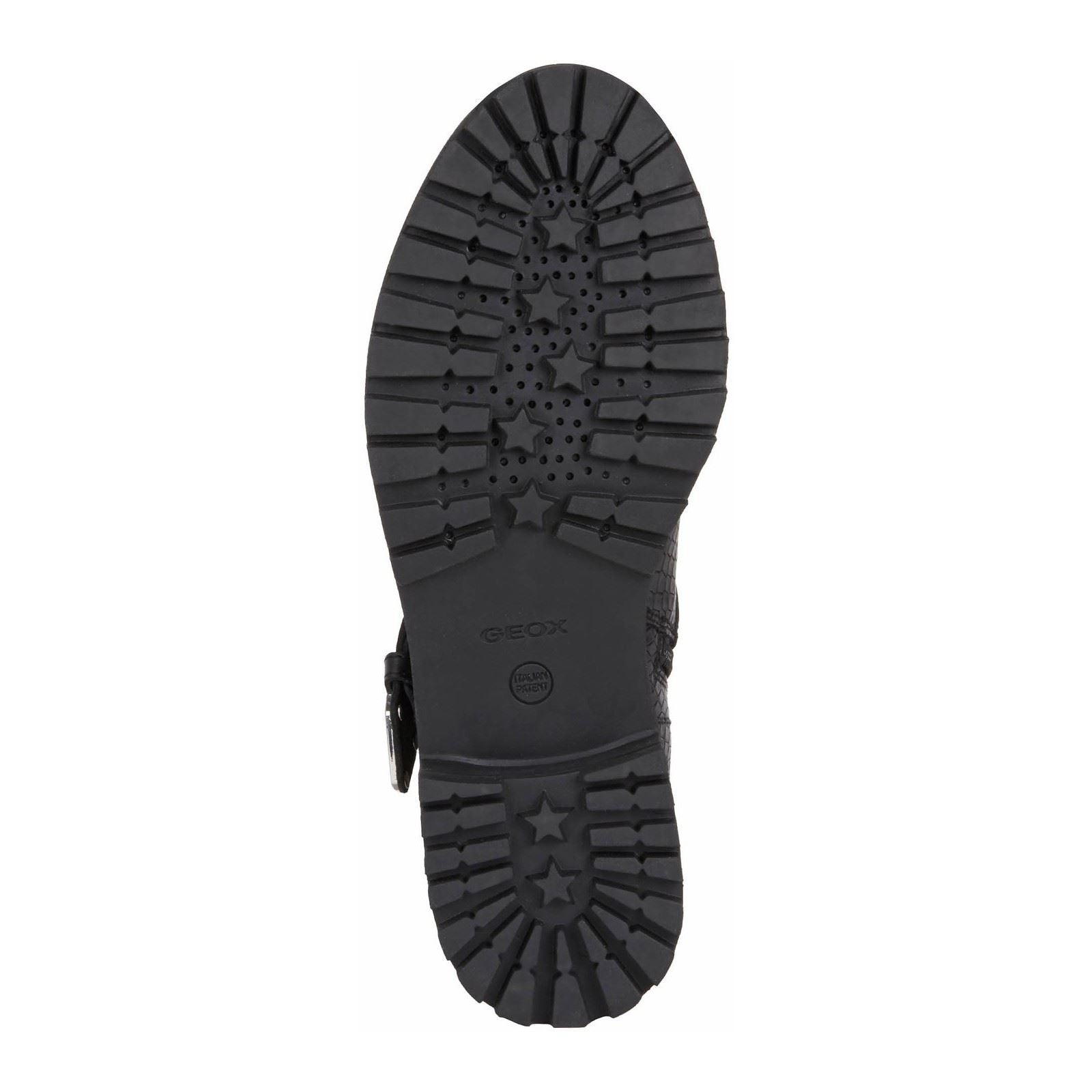 Geox Hoara Leather Bovine Nappa Women's Black Boots