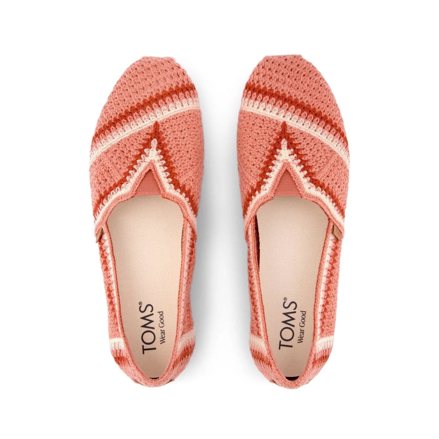 TOMS Alpargata Classic Cotton Women's Medium Pink Espadrilles