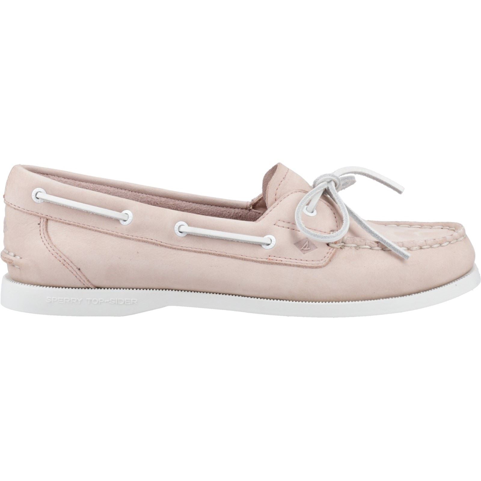 Sperry Authentic 1 Eye Leather Women's Blush Standard Boat Shoes