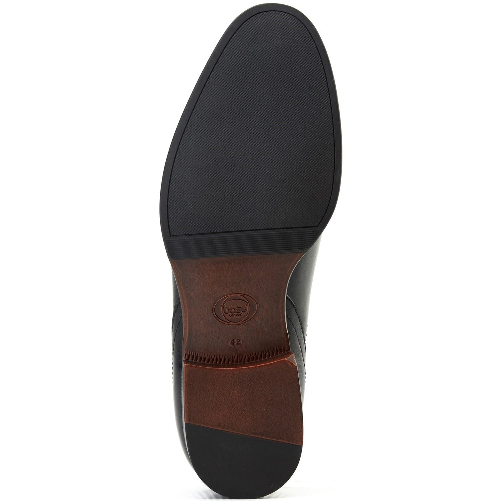 Base London Whittle Leather Men's Black Boots